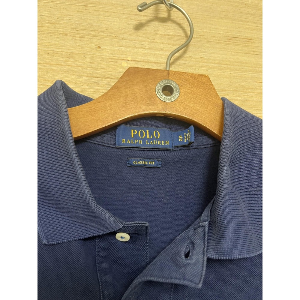 Polo Ralph Lauren Polo Shirt Mens XL Classic Fit Short Sleeve Embroidered Pony - Picture 4 of 5